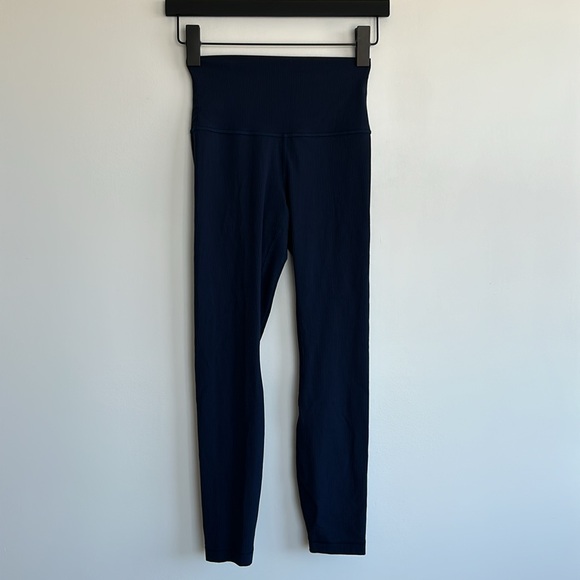 Align Ribbed High-Rise Pant 25” - Picture 7 of 9